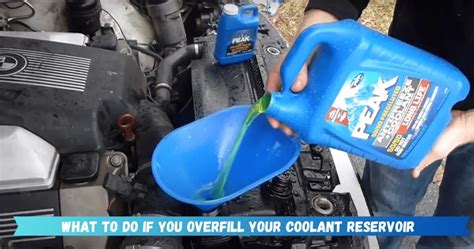 What Happens If Coolant Reservoir Is Overfilled: Dangers And。